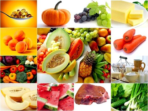 Las principales vitaminas para la potencia se encuentran en muchos alimentos saludables. 