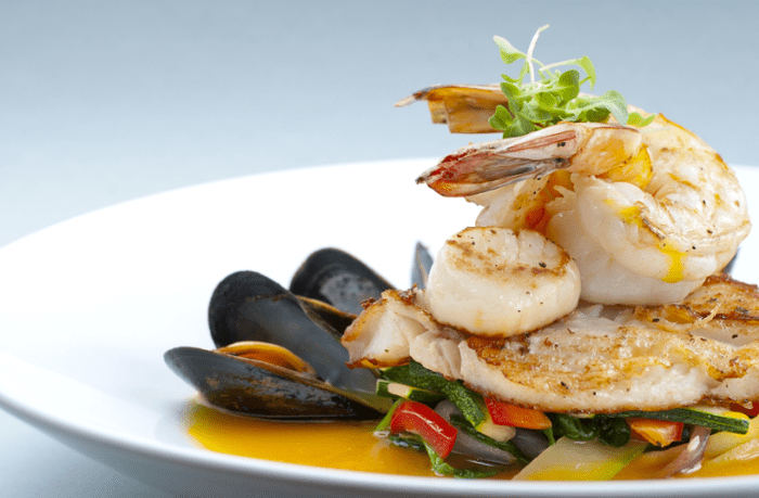 Mariscos para la potencia