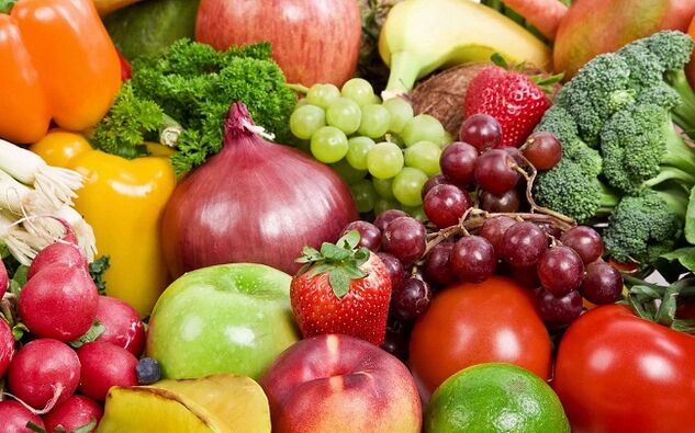 frutas y verduras para aumentar la potencia